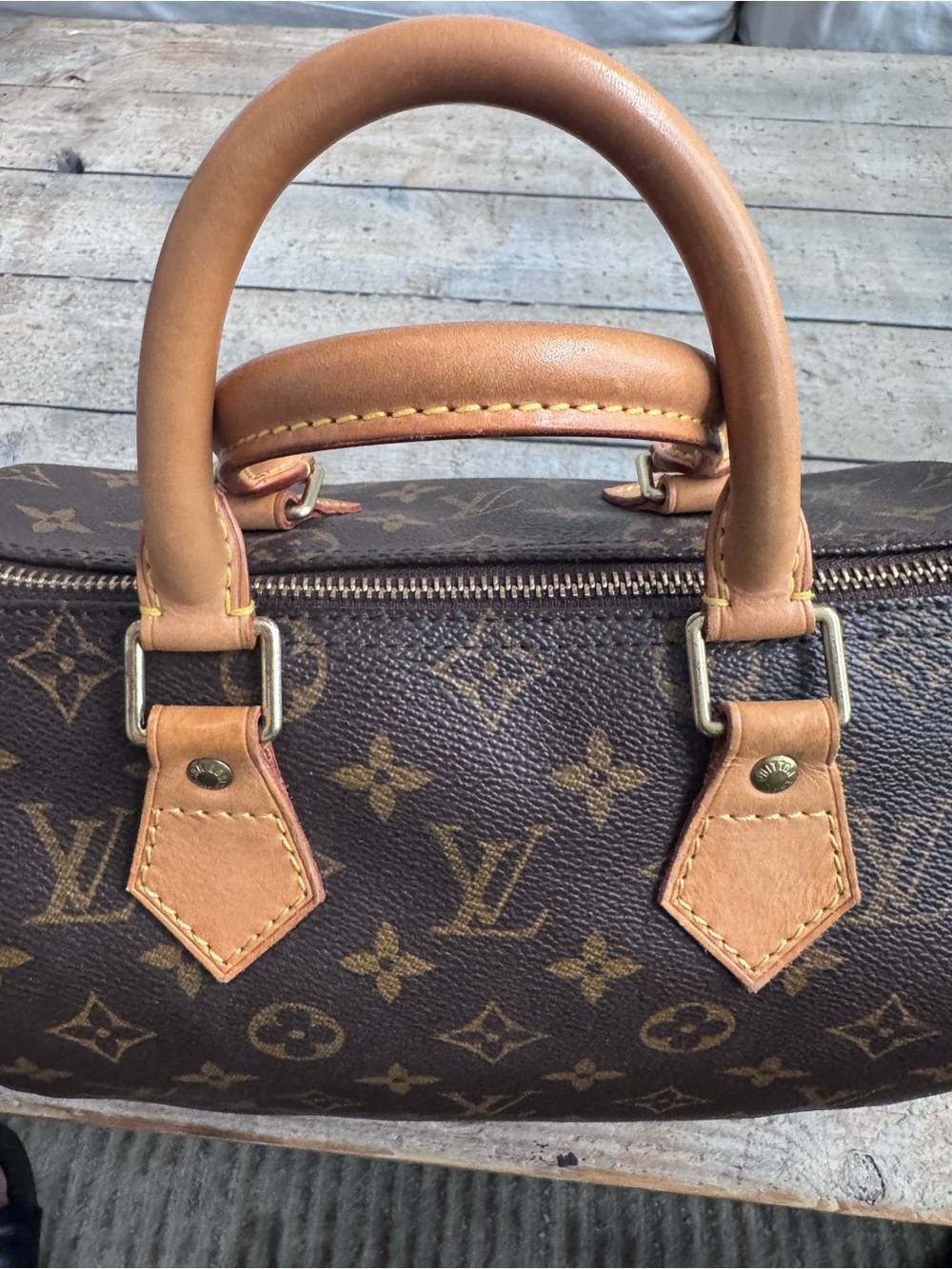 2002 Vintage Louis Vuitton Monogram Speedy 25 Handbag Excellent condition - Picture 9 of 16